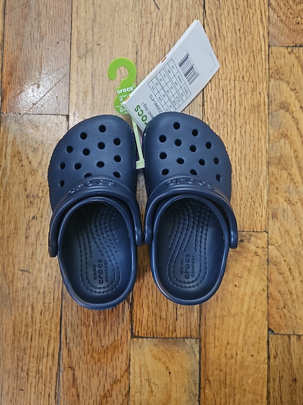 CROCS Kids Classic Clog in Navy